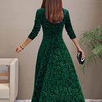 Denise | Luxurious Velvet Elegance Gown