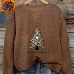 Luna ��� Fluffy Heart-Button Knit Sweater