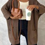 BROWN CARDIGAN