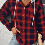 buttoned casual shirt jacket