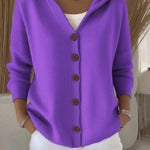 Women knit Long Sleeve Comfy Casual Cardigan