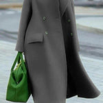 Casual Solid Pocket Turndown Collar Outerwear(5 Colors)