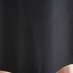 Loose Short Sleeves Contrast Color Pockets Printed Round-Neck Midi Dresses