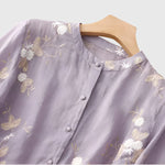 Leticia | Chic Floral Embroidered Top