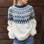 Carmen | Retro Icelandic Knit Sweater