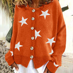 Women's Star Sweater Cardigan