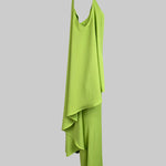 Batwing Sleeves Loose Hollow Solid Color Split-Joint Cold Shoulder Jumpsuits