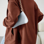 Loose Casual Sweater Cardigan Hooded Jacket