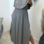 Erica Frill Bardot Maxi Dress