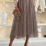 GLIMMER gold&silver sequin blouse
