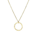 LUXE Organic Open Circle Necklace