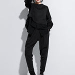 False Two Split-Joint Long Sleeve T-Shirt