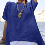 Solid color A-Line Top
