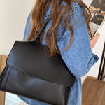 Casual Simple Chic Solid Color Shoulder Bag