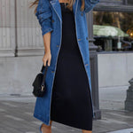 CHANDRY DENIM TRENCH COAT