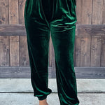 Velvet Pocket Pants