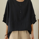 Women's Solid Color Loose Casual Shirt