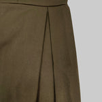 Long Sleeves Loose Buttoned No Belt Solid Color V-neck Jumpsuits