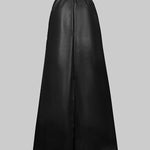 A-Line Loose Belted Solid Color Skirts Bottoms