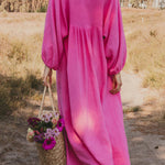 Casual Simplicity Solid Patchwork A Line Dresses