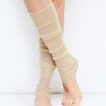Sun Protection Mesh Solid Color Sleevelet