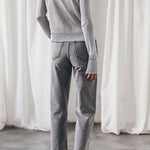 THE SILVER METALLIC KNITTED SWEATER