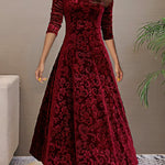 Yadira | Luxurious Velvet Elegance Gown
