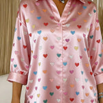 Women'S Casual Color-Block Shirt