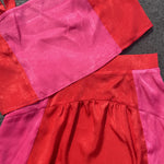 Fashion Color Matching Casual Two-piece Set