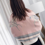 Original Warm Cartoon Print Shawl&Scarf