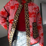 Reversible Midnight Havana Quilted Jacket