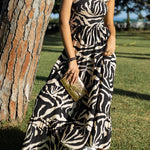 Sling Swing Floor Mopping Dress Beach Long Dress
