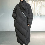 Thicken Solid Warm Irregularity Duck Down Coat