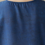 Loose Short Sleeves Printed Round-Neck Maxi Dresses