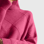Angela��� Turtleneck Knit Sweater