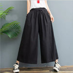 AMELINA – PLEATED LINEN TROUSERS WITH A COMFORTABLE FIT