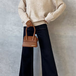 Jersey beige super soft sweater