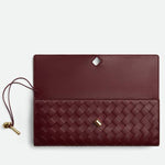 Woven Lock Handbag for Evenings