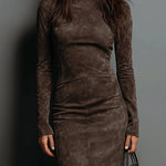 Julia | Midi Dress with Long Sleeves