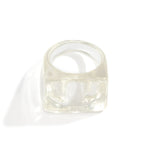 Original Stylish Resin 8 Colors Geometric Ring
