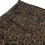 Urban Leopard Patchwork Wide Leg Pants