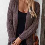 Casual and Fashionable Long-sleeved Sweater Jacket