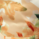 Happier Now Satin Floral Halter Maxi Dress