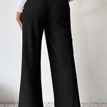 Casual loose knitted trousers