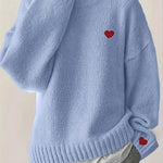 Women's Valentine's Day Heart Casual Sweater