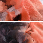 Original Floral Sun-Protection Silk Scarf