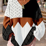 Women's Casual Printed Sweatshirt