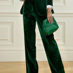 Loose Wide Leg Solid Color Pants