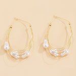 Normcore Tasseled Pearl Ear-Ring