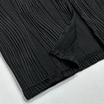 Bodycon Sleeveless Pleated Solid Color Split-Back Split-Joint Zipper Spaghetti-Neck Maxi Dresses